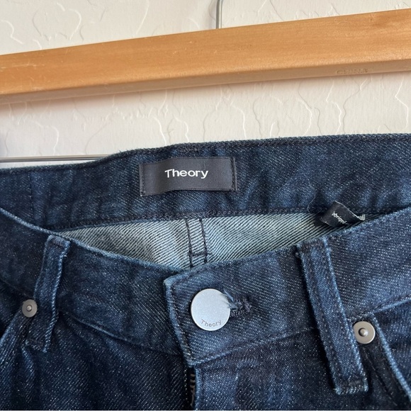 Theory Men’s Beryl Skinny Fit Jeans in Washed Indigo - Picture 6 of 9